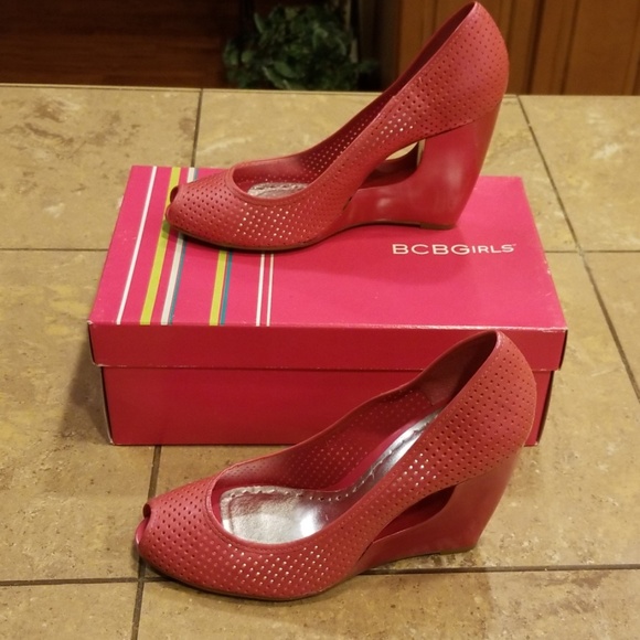 BCBGirls Shoes - Hot pink wedges BCBGirls Shoes - Hot pink wedges